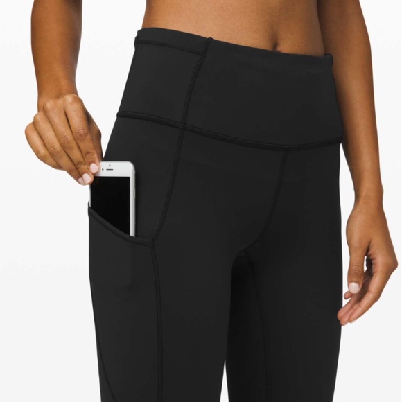 Lululemon⎜Fast & Free High-Rise Tight 28" *Non-Reflective Brushed⎜Black - Picture 6 of 15